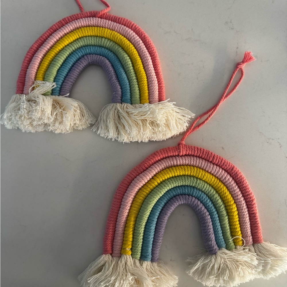 Colorful Rainbow Wall Hanging Decor